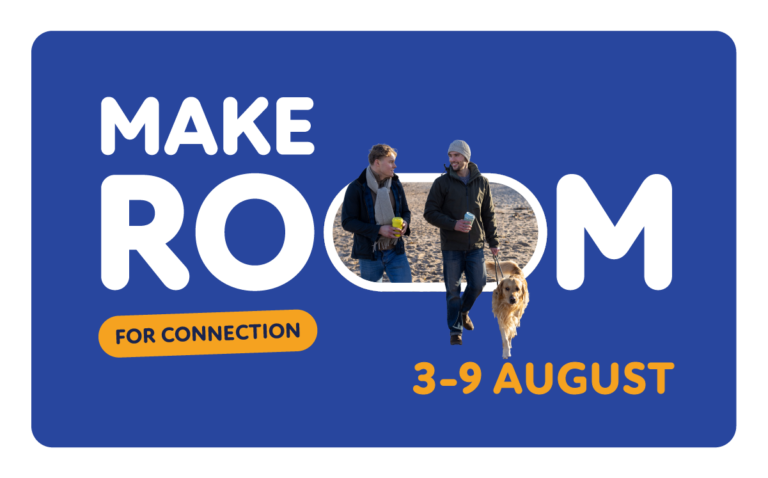 Make room for connection. 3-9 August Loneliness awareness week 2026